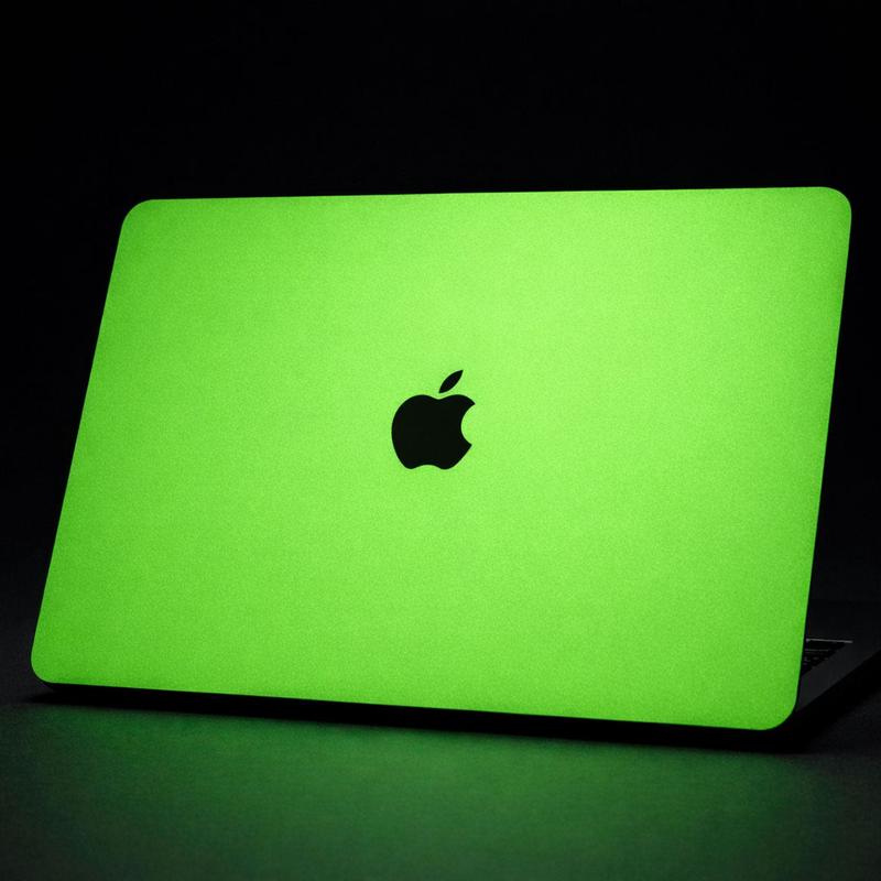Green Glow MacBook Skin  Premium TPU PPF Protective Wrap