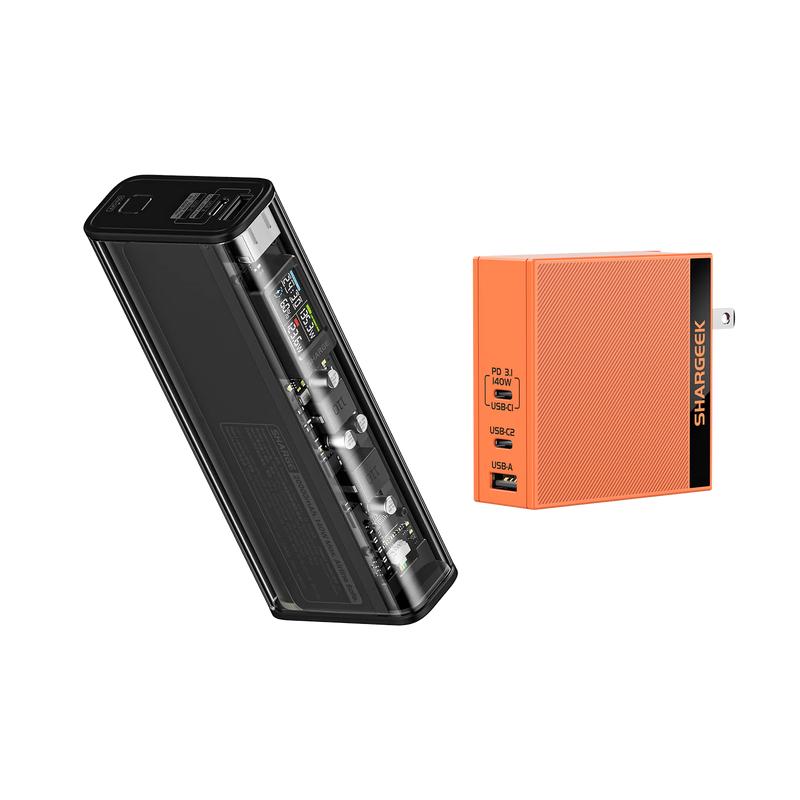 Shargeek 140+140W PD3.1 Orange