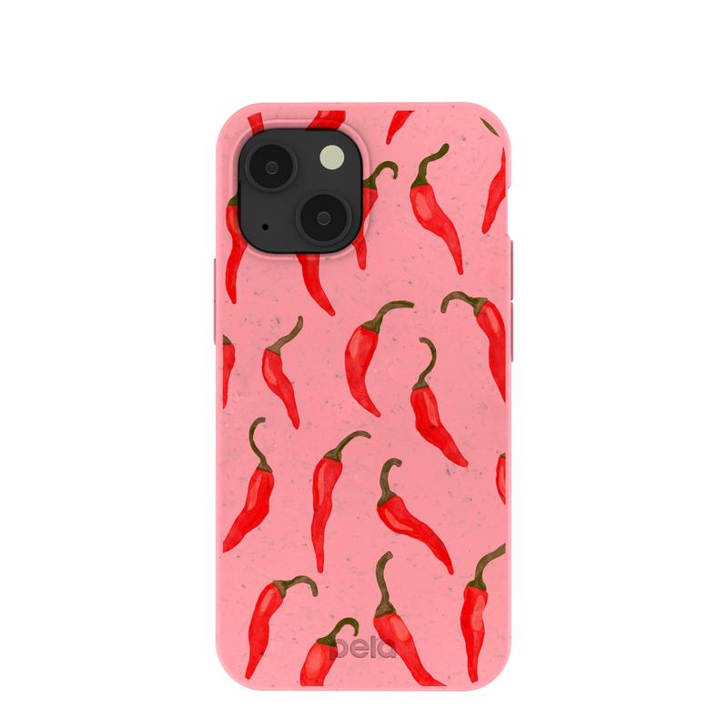 Bubblegum Pink Heatwave iPhone 13 Mini Case