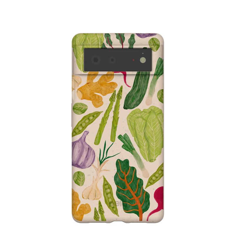 Seashell Veggie Patch Google Pixel 6 Case