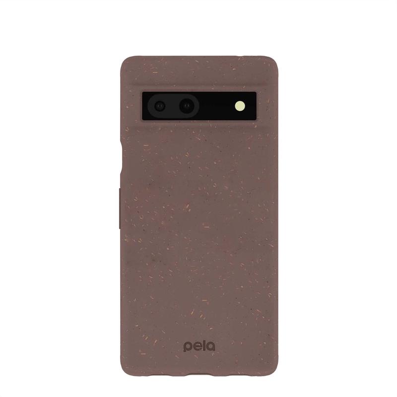 Chocolate Brown Google Pixel 7 a Phone Case