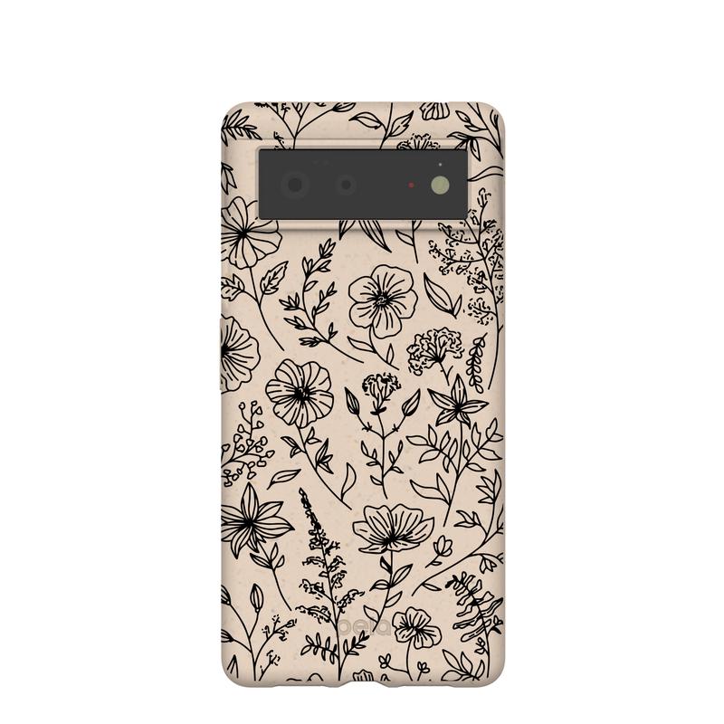 Seashell Wild Flower Google Pixel 6 Case
