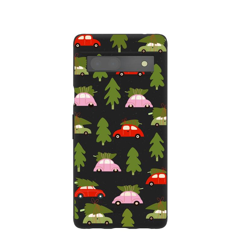 Black Holiday Caravan Google Pixel 7a Case