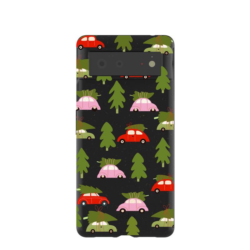 Black Holiday Caravan Google Pixel 6 Case