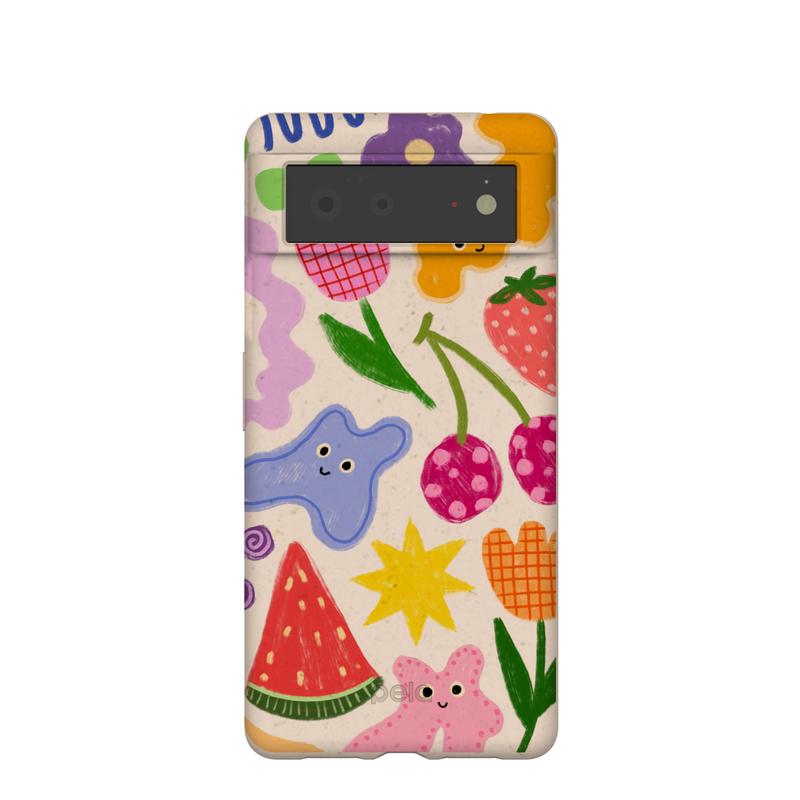 Seashell Whimsy Shapes Google Pixel 6 Case