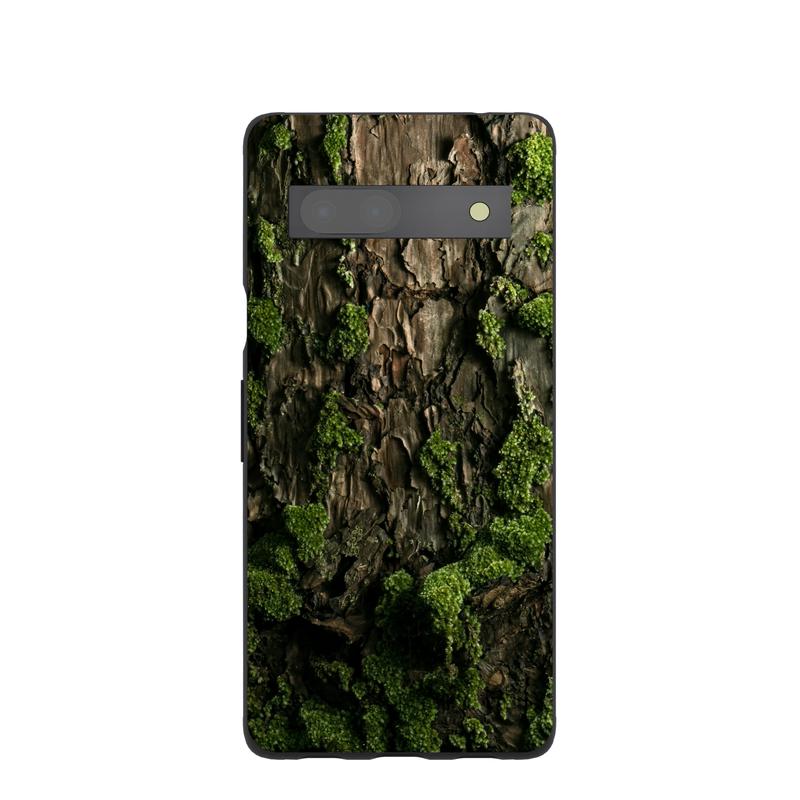 Black Tree Bark Google Pixel 7a Case